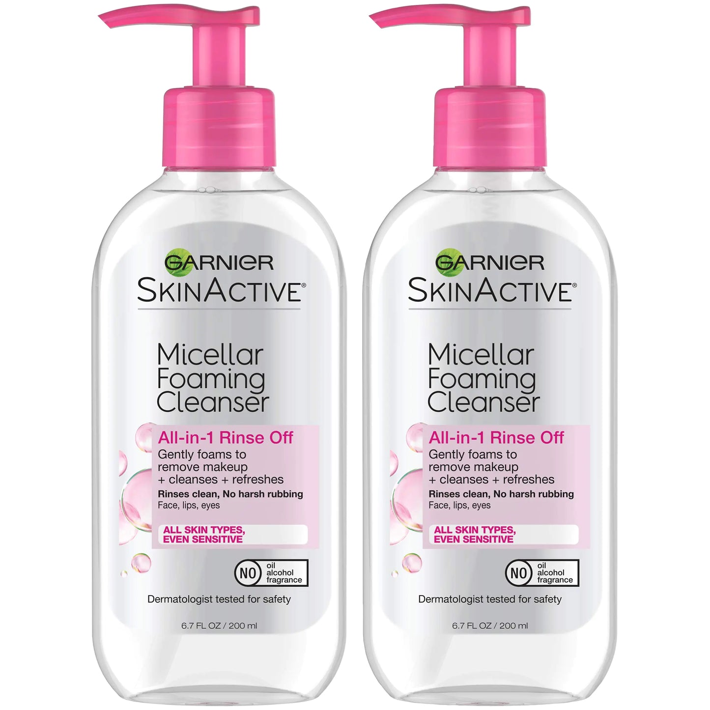 Garnier SkinActive Micellar Foaming Face Wash (Pack of 2)