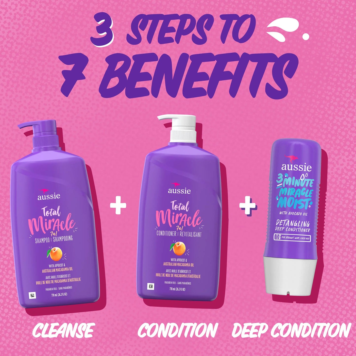 Aussie Total Miracle Hair Care Bundle