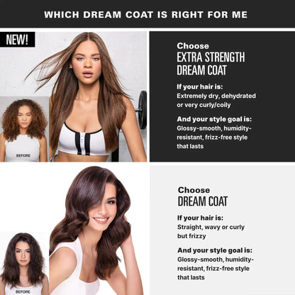 COLOR WOW Extra Strength Dream Coat – Powerful ultra moisturizing, anti humidity treatment for extremely frizz prone hair