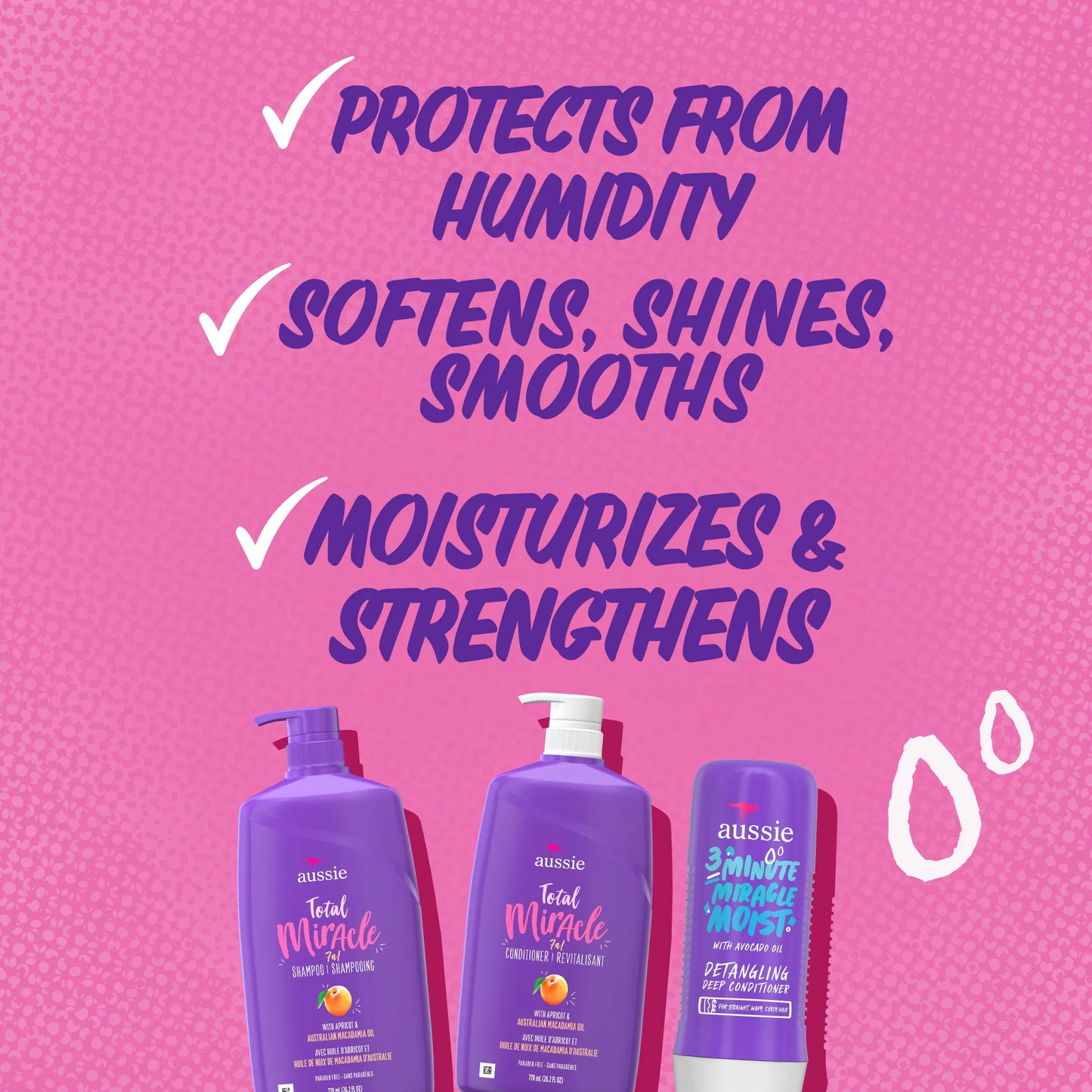 Aussie Total Miracle Hair Care Bundle